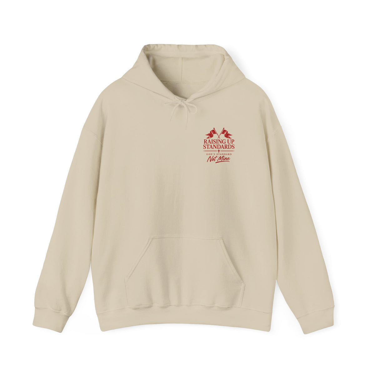 Raising Up Standards Hoodie — Faith-Based "Raising Up Standards" Pullover