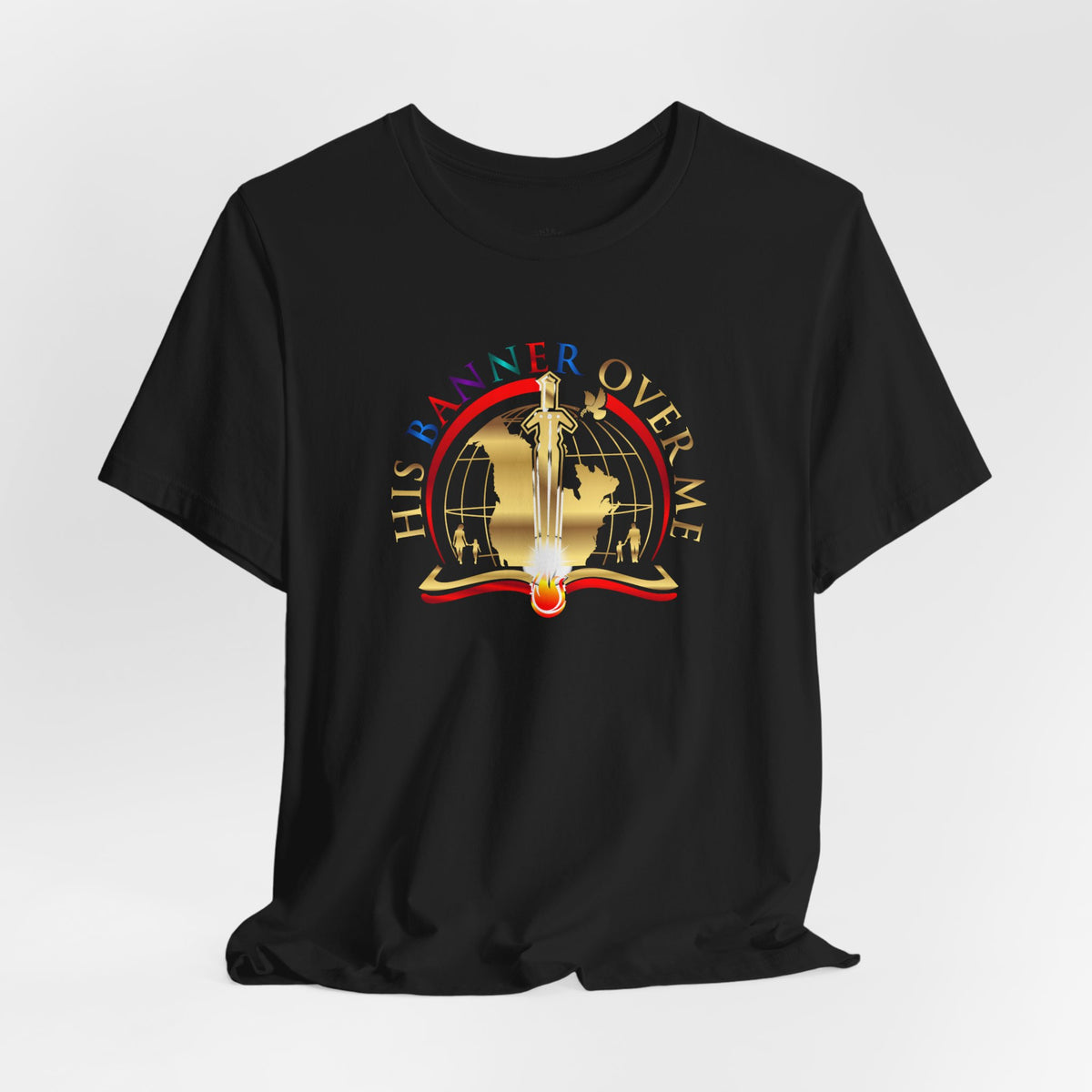 His Banner Over Me Tee | T-Shirt, Coastal Tee