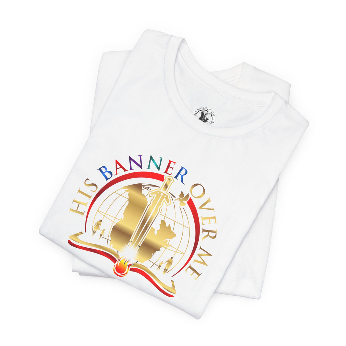 His Banner Over Me Tee | T-Shirt, Coastal Tee