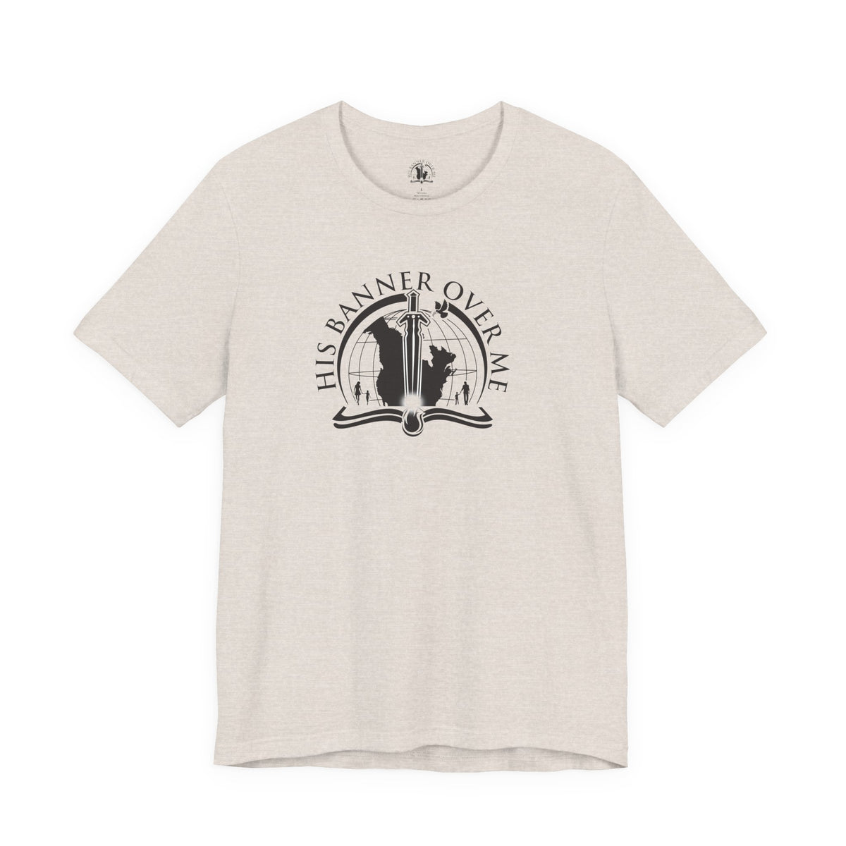 His Banner Over Me Tee | T-Shirt, Coastal Tee