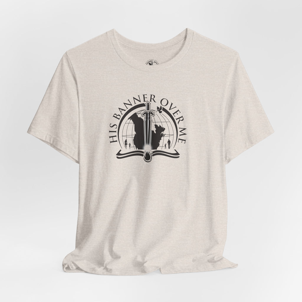 His Banner Over Me Tee | T-Shirt, Coastal Tee