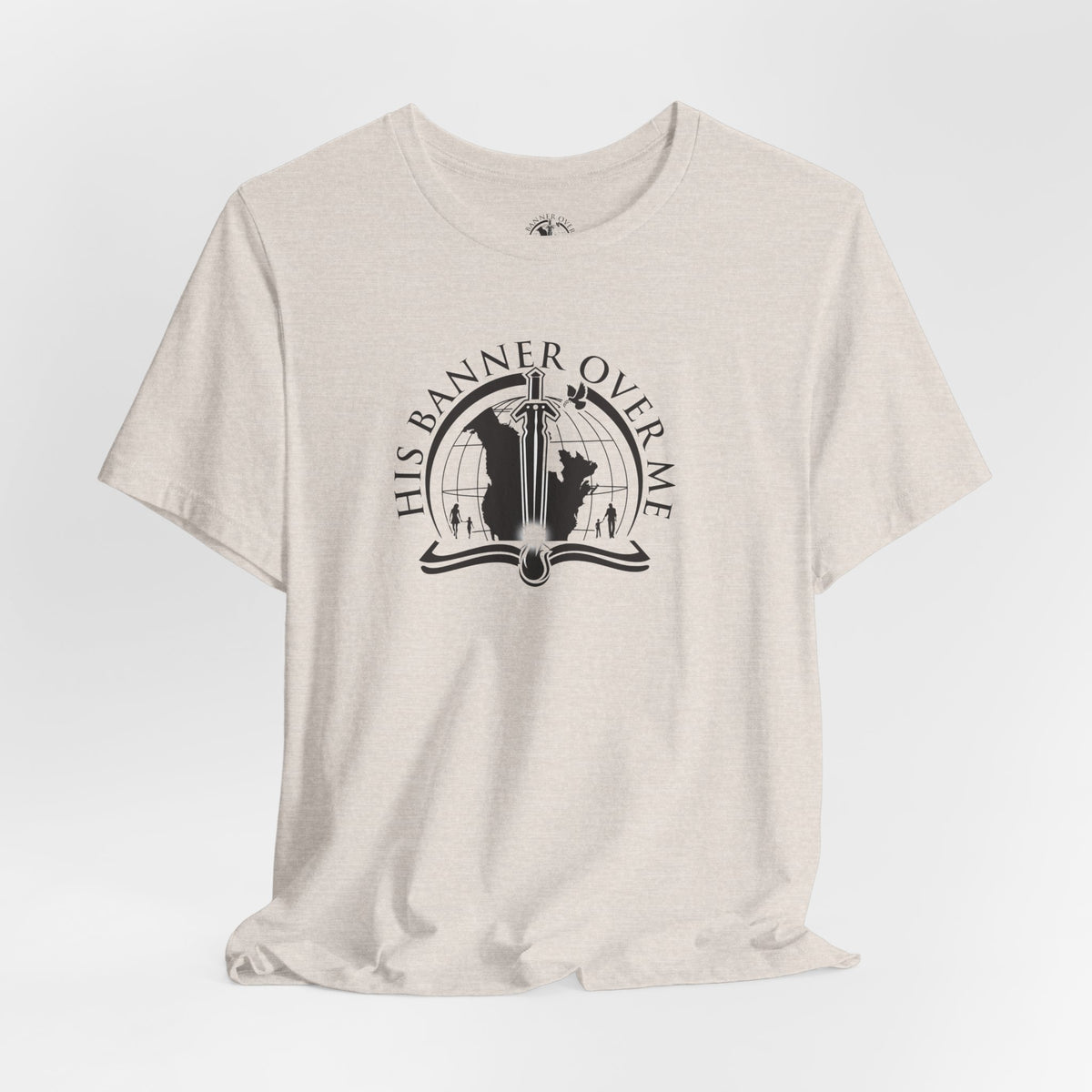 His Banner Over Me Tee | T-Shirt, Coastal Tee
