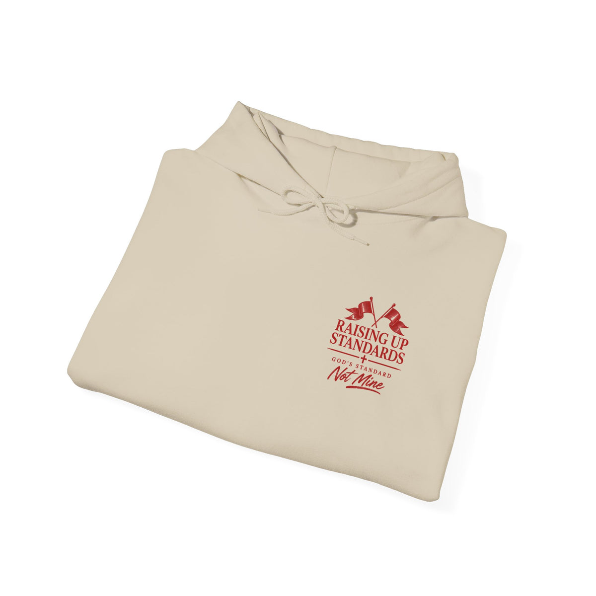 Raising Up Standards Hoodie — Faith-Based "Raising Up Standards" Pullover