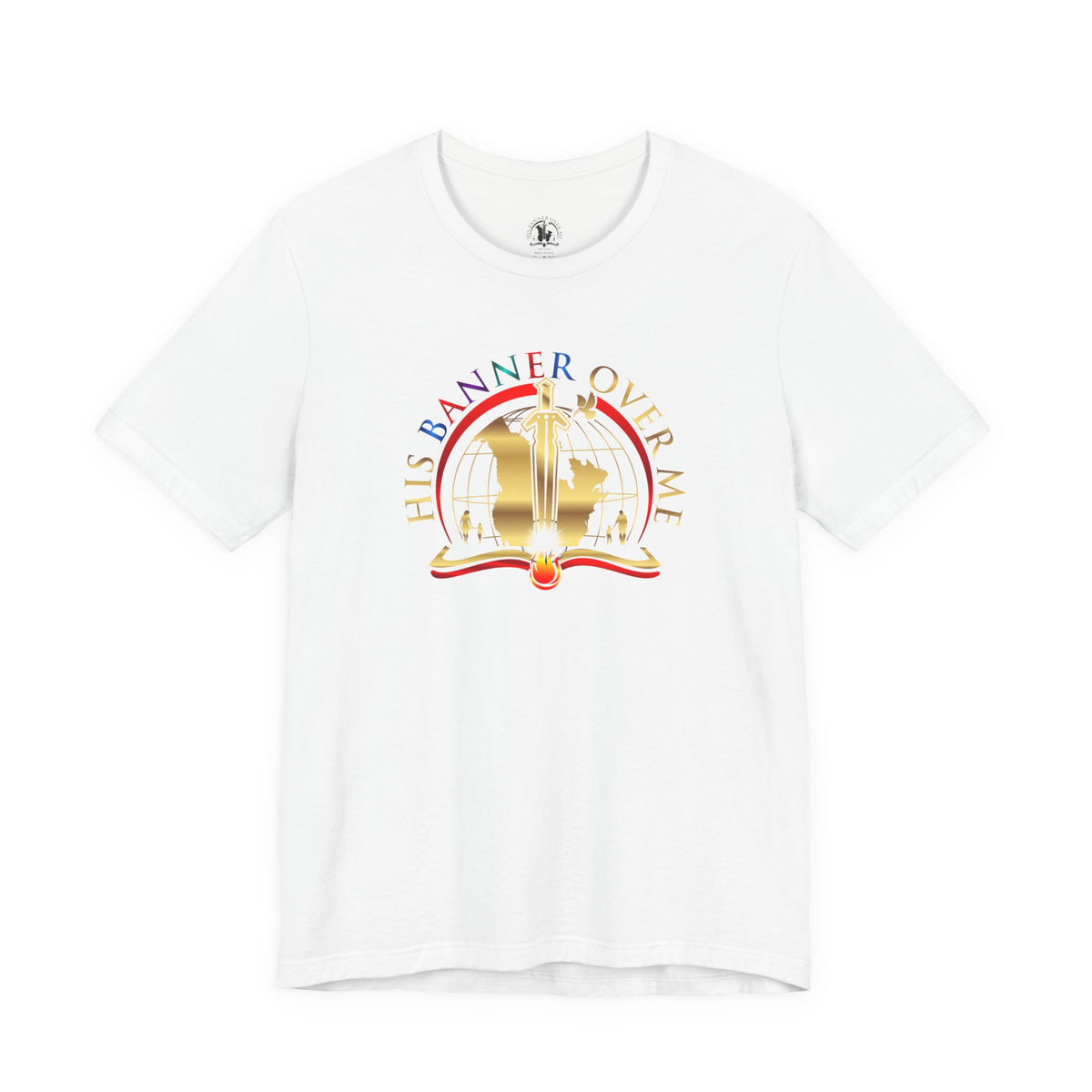 His Banner Over Me Tee | T-Shirt, Coastal Tee