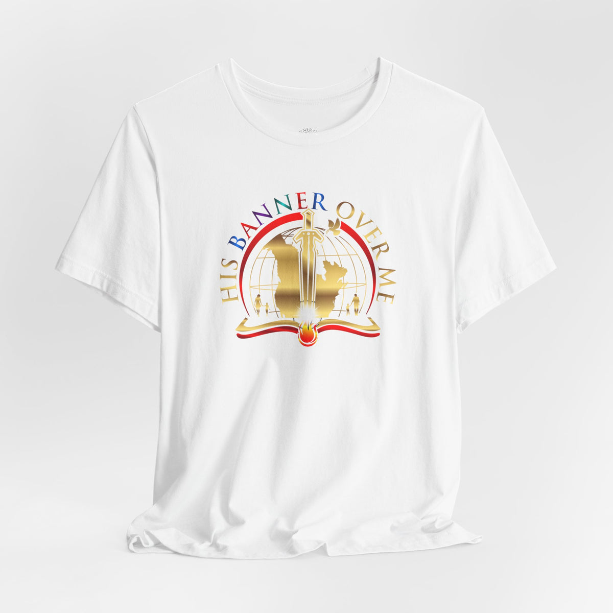 His Banner Over Me Tee | T-Shirt, Coastal Tee