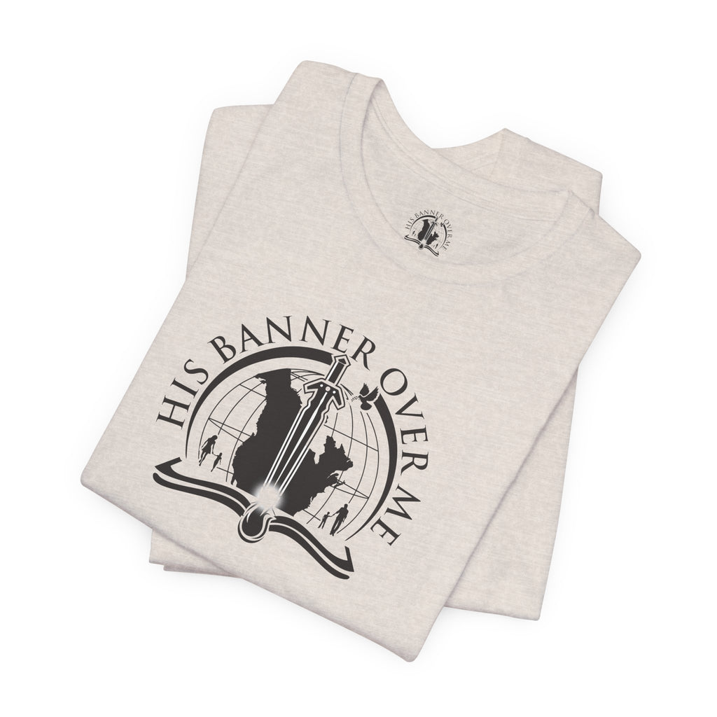 His Banner Over Me Tee | T-Shirt, Coastal Tee