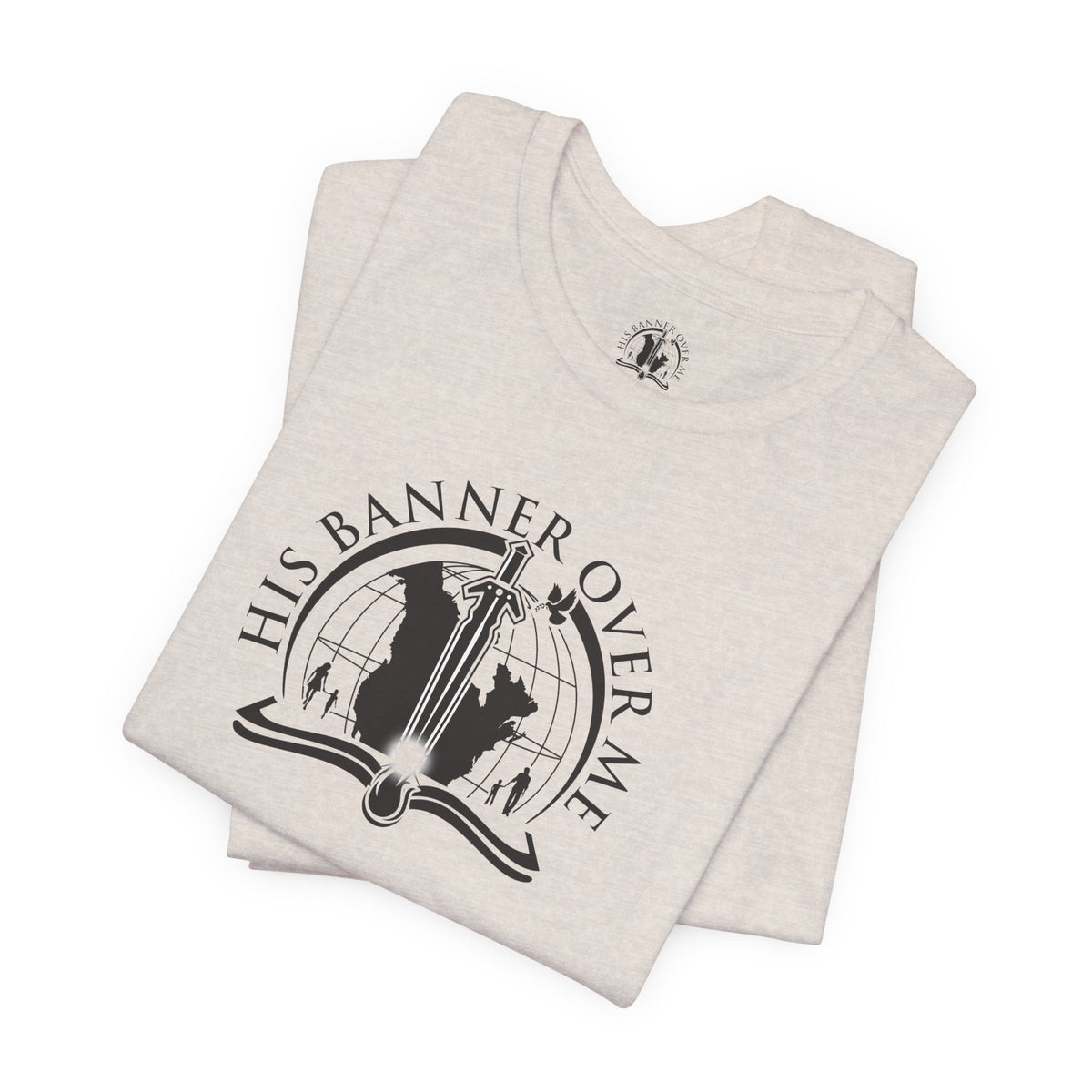 His Banner Over Me Tee | T-Shirt, Coastal Tee