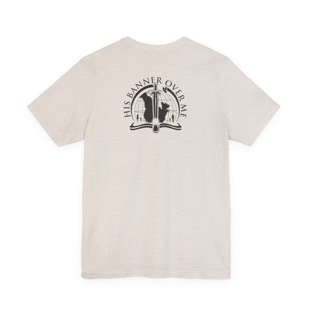 His Banner Over Me Tee | T-Shirt, Coastal Tee