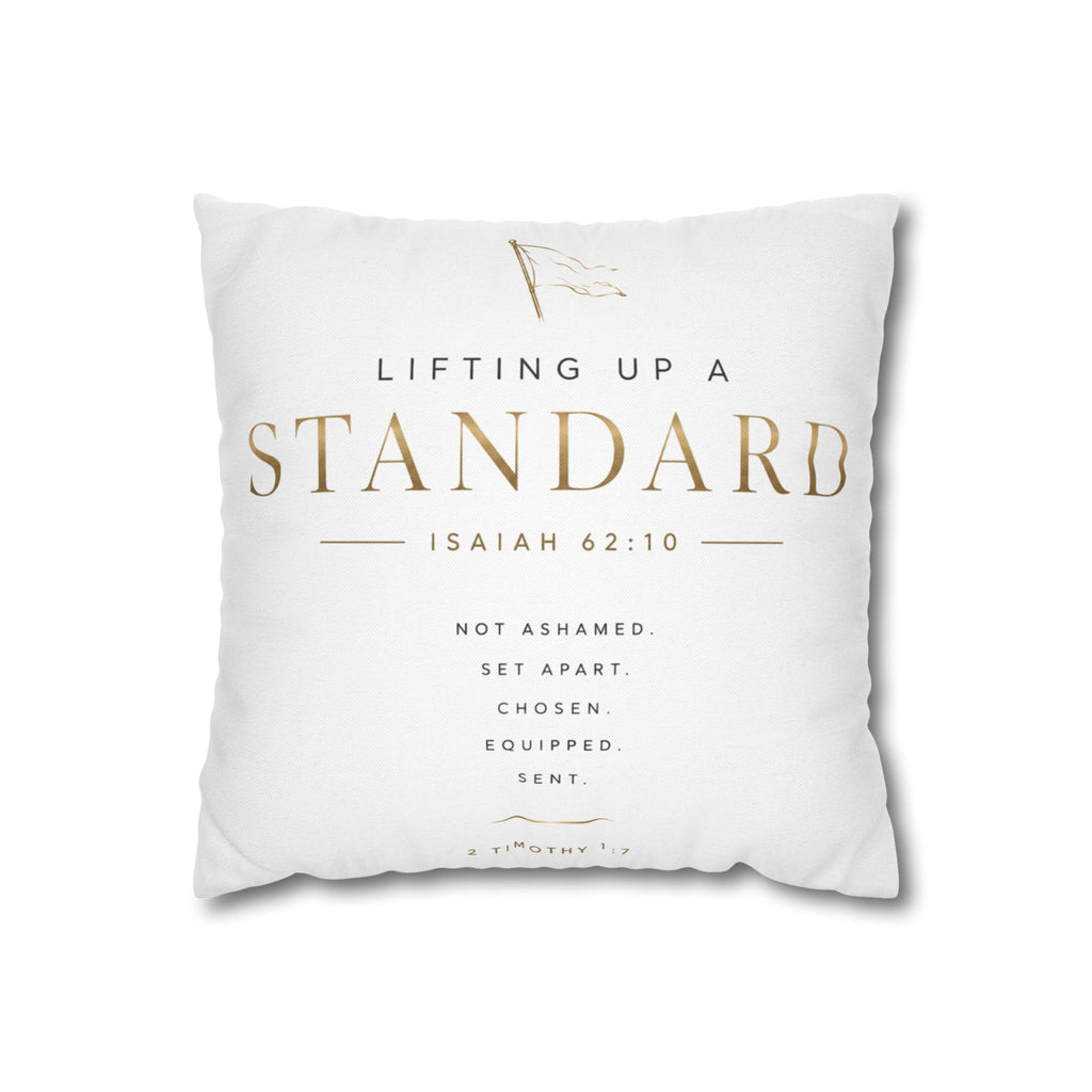 Lifting Up a Standard Pillowcase — Isaiah 62:10 Decorative Throw Pillowcase (1 case only)