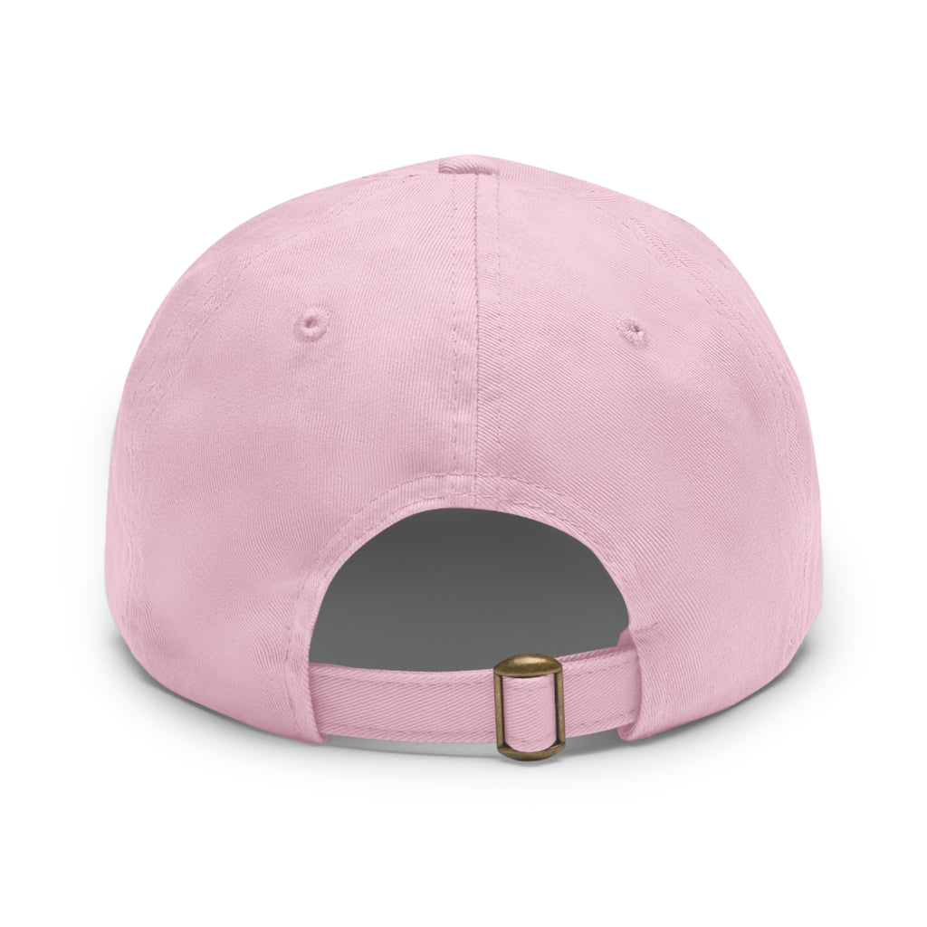 Leather Patch Hat — "Raising Up Standards" Vintage Baseball Cap
