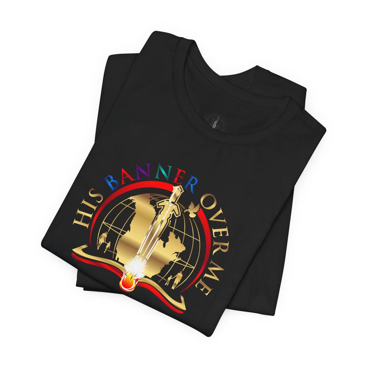 His Banner Over Me Tee | T-Shirt, Coastal Tee